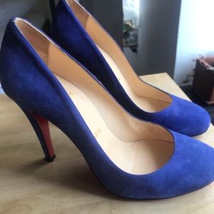 Christian Louboutin 100mm sz 37 EUC